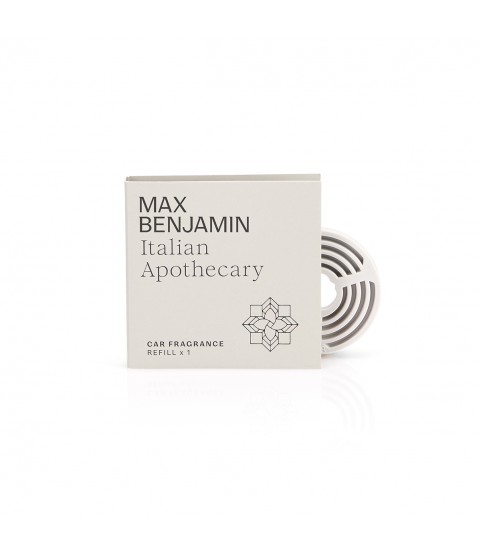 Max Benjamin Italian Apothecary car fragrance refill