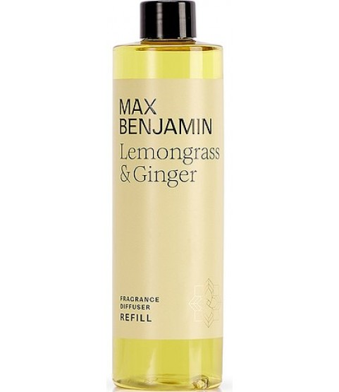 Lemongrass and Ginger Luxury Diffuser Refill – Max Benjamin 300 ml