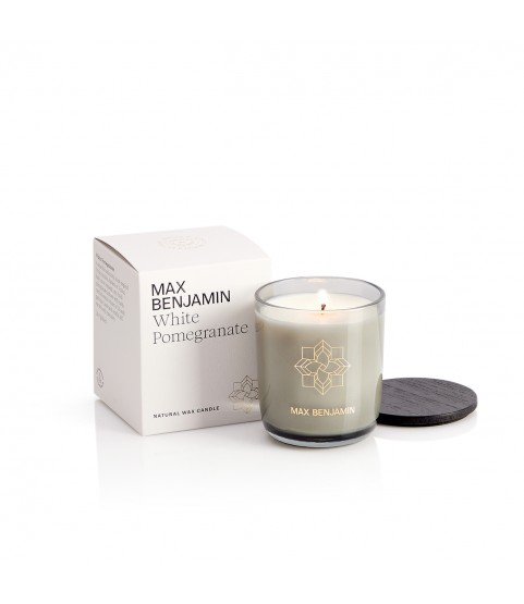 Max Benjamin White Pomegranete Water candle