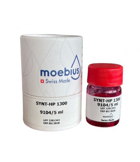 Moebius 9104 SC 1300 Synthetic HP oil mechanical watches 5 ml. DISCONTINUED in 2025.