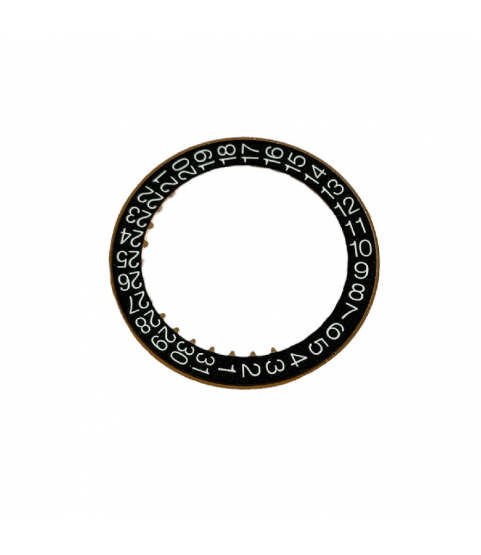 New Audemars Piguet calibre 3120, 3126 black date ring with white numerals
