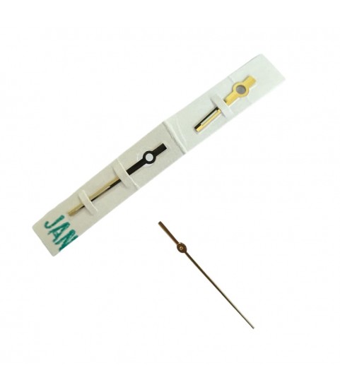 New set of gold tone hands for Rolex Datejust 16233, 16018 green lume