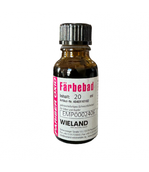 Paris Oxide for blackening silver and copper 20 ml