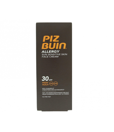 Piz Buin Allergy Sun Sensitive Face Cream SPF 30, 50 ml