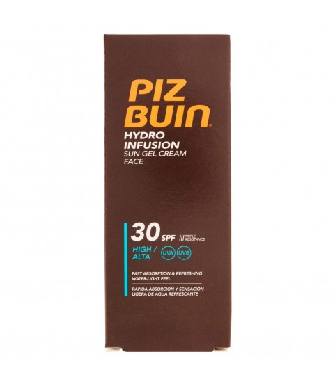 Piz Buin Hydro Infusion Sun Gel Cream Face Spf30 150 Ml