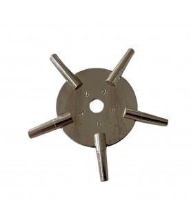 Pocket watch nickel-plated keys 1.05 – 1.20 – 1.40 – 1.60 – 1.75 mm