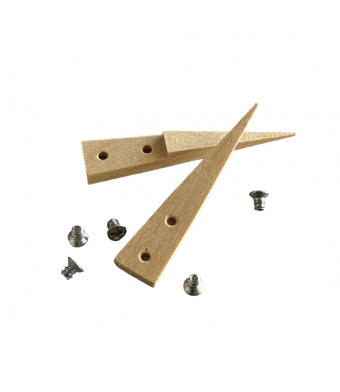 Replacement tips for Boley tweezer with wooden tips 130 mm