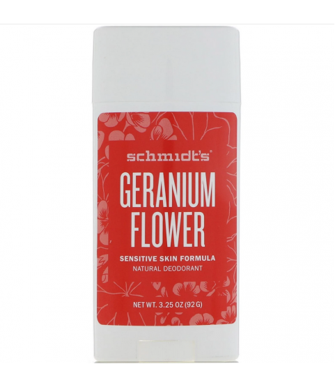 Schmidt's Deodorant Geranium Flower 92gr