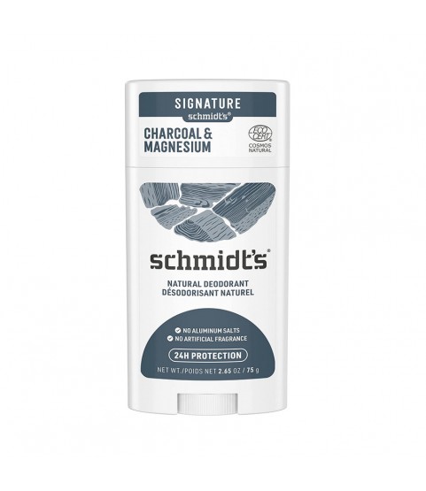 Schmidt's Natural Deodorant - Charcoal + Magnesium 2.65 Oz 75g