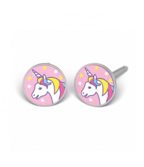 Studex stainless steel Unicorn earrings for kids ear-studs 7512-0654
