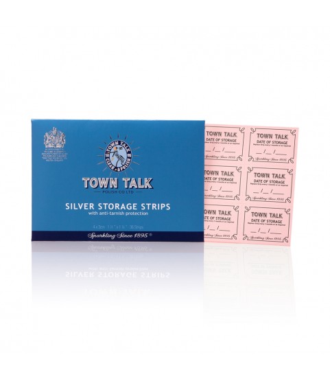 Town Talk silver storage strips with anti-tarnish protection 4 x 3 cm