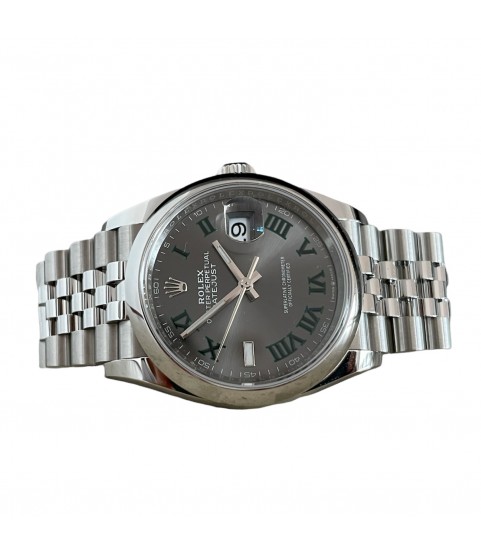 New Rolex Datejust 126200 Wimbledon unisex watch 36mm 2022