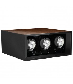 Elegant Boxy BLDC Safe 03 watch winder for 3 watches