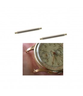 Telescopic Negative-End Spring Bars for Watches, 15–22 mm, 2 pcs