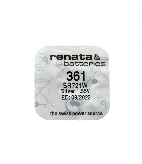 Renata 361 SR721W watch coin cell battery