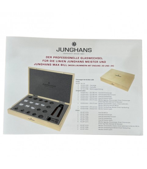 Junghans Professional glass gripper replacement set Meister and Max-Bill