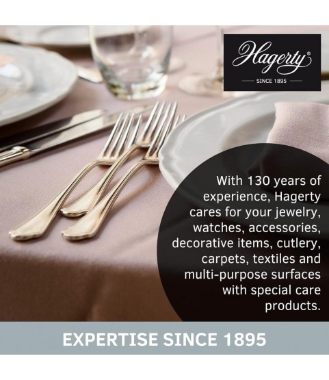 Hagerty Silver Bath Cleaner Dip for Silver and Silver-Plated Cutlery, 580 ml