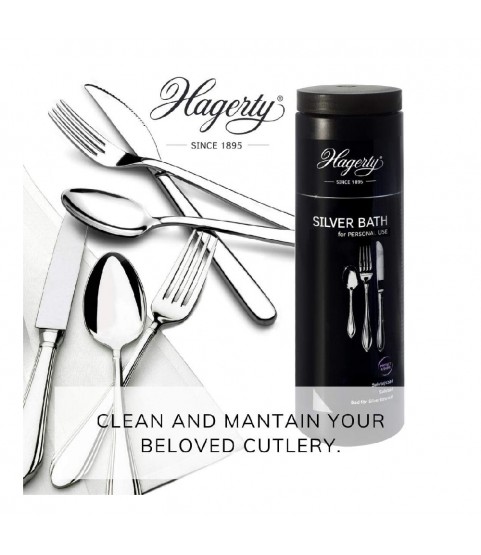 Hagerty Silver Bath Cleaner Dip for Silver and Silver-Plated Cutlery, 580 ml