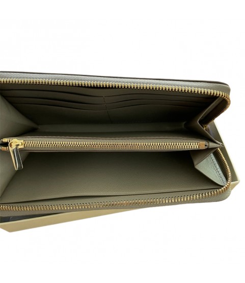 New Rolex leather women grey long wallet 2022