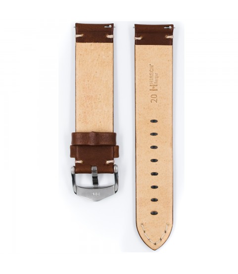 Hirsch Ranger genuine Calf leather watch strap 18 mm 05402070-2-18