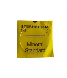 New Sternkreuz MS watch flat mineral glass 33.5 mm x 1.0 mm