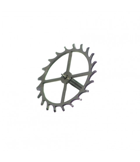 Longines 431 escape wheel and pinion with straight pivots part 705