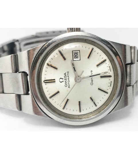 Vintage Automatic Omega Geneve Ladie Watch 566.0067