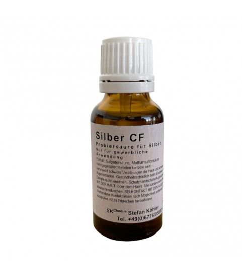 Test acid for silver (chromate free) 20 ml