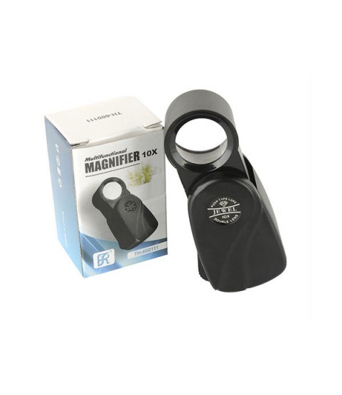 Gugita 10x Pocket Magnifier with Extendable Loupe Gugita 10x Pocket Magnifier with Extendable Loupe