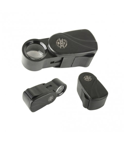 Gugita 10x Pocket Magnifier with Extendable Loupe