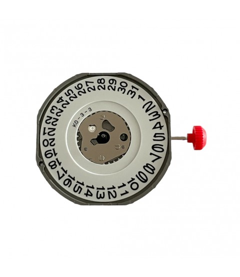 Miyota 2415 13 1/2 quartz movement with date on 3 o'clock