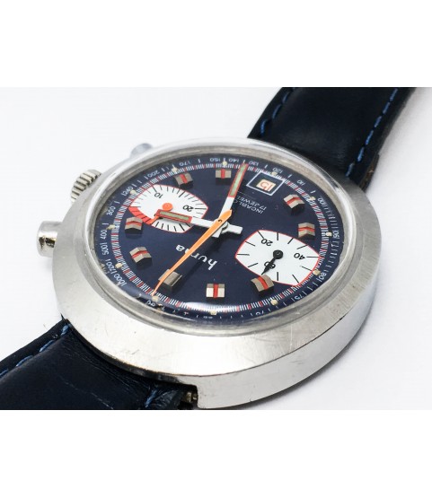 Vintage Huma Chronograph Men's Watch Valjoux 7734