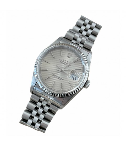 Rolex Datejust 16234 Tapestry dial men's watch 36mm