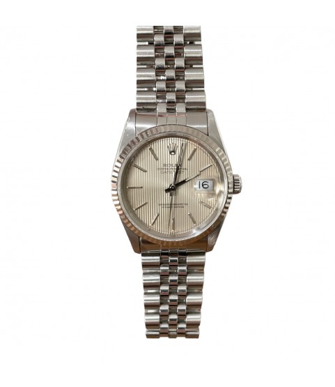 Rolex Datejust 16234 Tapestry dial men's watch 36mm
