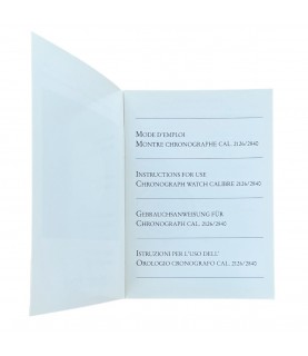 Audemars Piguet automatic 2126, 2840 instructions for use booklet