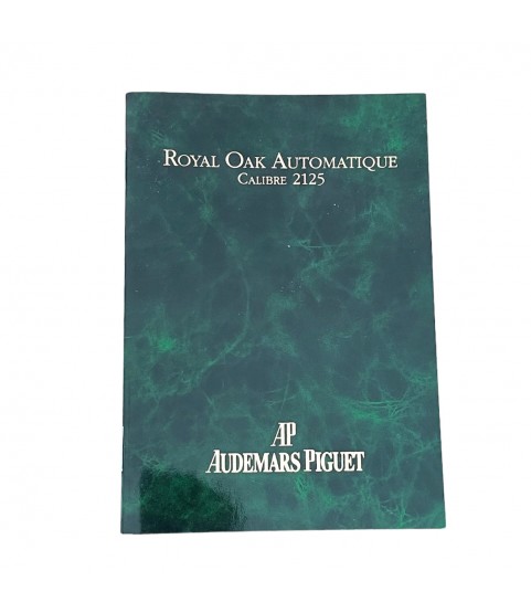 Audemars Piguet automatic 2125 instructions for use booklet