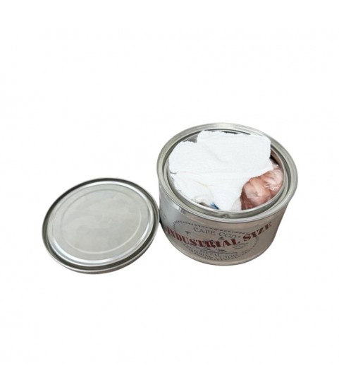 Cape Cod Metal Polishing Kit Industrial Size Tin. Pre-Moistened Polishing Cloths for Brass, Copper, Silver, Gold, Chrome, Stainless Steel, Bronze, Aluminum, Nickel Cape Cod Metal Polishing Kit Industrial Size Tin. Pre-Moistened Polishing Cloths for Brass, Copper, Silver, Gold, Chrome, Stainless Steel, Bronze, Aluminum, Nickel