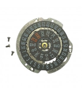 Seiko 6138B calendar plate with date dial and day star disk part