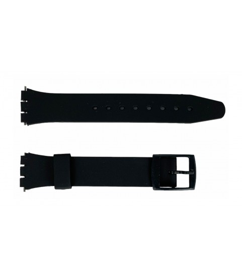 SWATCH smooth strap with plastic clasp 17 mm