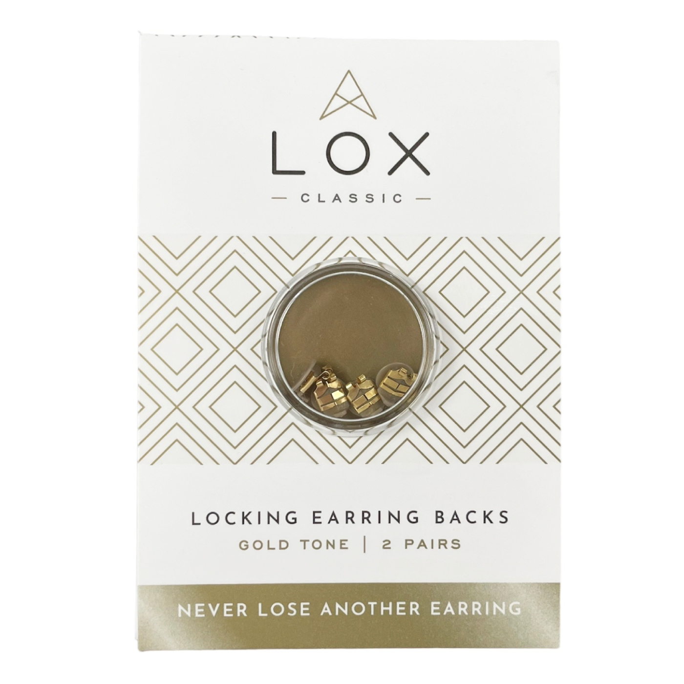 11270 lox locking earring backs gold tone 95217