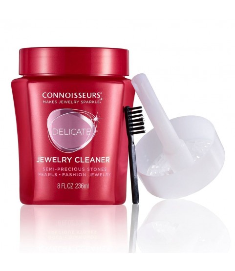 Connoisseurs Delicate Jewellery Cleaner cleaning solution for gold, silver, semi-precious stones & pearls 236 ml Connoisseurs Delicate Jewellery Cleaner cleaning solution for gold, silver, semi-precious stones & pearls 236 ml