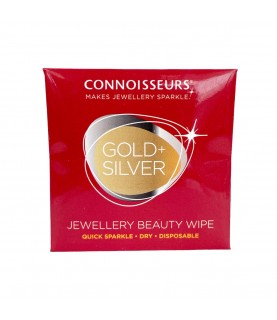 Connoisseurs Jewelry Dry Disposable Wipe for gold and silver