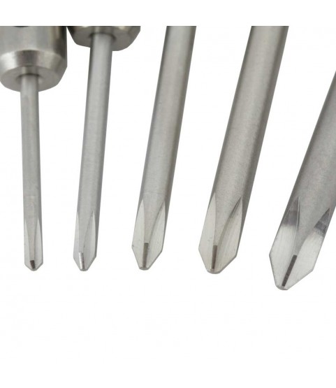 Bergeon 30081-C-P05 Phillips screwdriver set of 5
