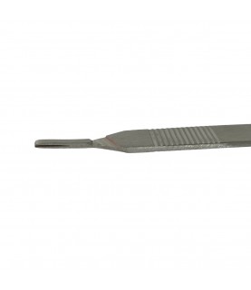 Stainless steel scalpel handle 130 mm