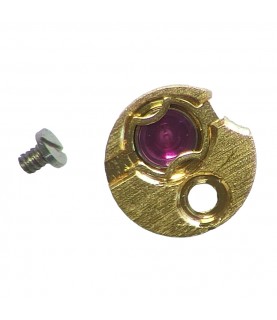 Zenith 2542 upper cap jewel with end-piece, for balance part