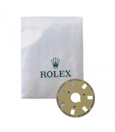 New Rolex Day-Date 18038 English Champagne day disc indication cal. 3055