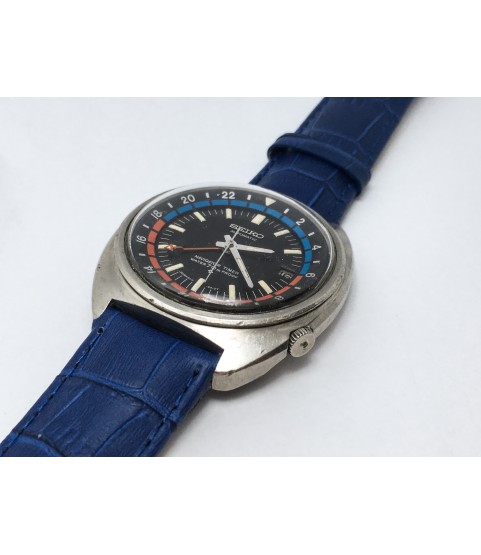 Vintage Seiko Navigator Timer Men's Watch 6117-6410 Automatic 41.0 mm