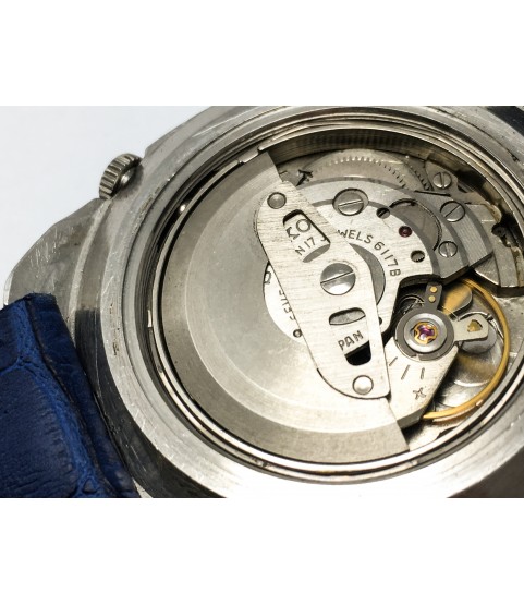 Vintage Seiko Navigator Timer Men's Watch 6117-6410 Automatic 41.0 mm