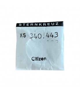 Citizen 54-01260 crystal glass part XS340443
