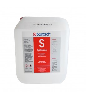 Bontech S rinsing solution for dismantled watches and clocks, apparatuses, technical appliances and movements 5 litres
